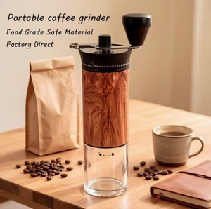 Premium Manuelle Kaffeemühle Tragbare Handkaffeemühle für Espresso Pour Over French Press - Product Image 5