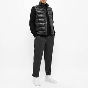 Chaqueta de Plumón de Invierno de Moda y Calidad, Chaleco con Capucha, Chaqueta sin Mangas para Hombre, Chaleco de Plumón sin Mangas - Product Image 4