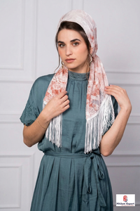 Premium Custom <b>Printed</b> Silk Square Scarf Lightweight Women Headscarf Fashion <b>Accessory</b> OEM ODM Customized Fabric Manufacturer - Product Image 5