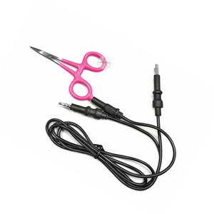 Straight Nose 6.25 <b>Grounded</b> Stainless Steel Hemostats <b>for</b> Bracelet Making & DIY Orange Handles - Product Image 1