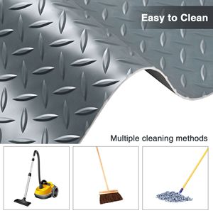 Tappetino per Pavimento del Garage in Plastica Nera Commerciale - Product Image 6