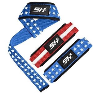 Gym Weightlifting Straps Designed Maximum Grip Support Wrist Comfort Deadlifts Rows Pull Ups <b>Strength</b> <b>Training</b> Low Price Straps - Product Image 1