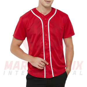 Camiseta de béisbol transpirable para entrenamiento en equipo, fabricación profesional de camisetas deportivas de béisbol con MOQ bajo. - Product Image 4