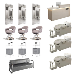 Synthetic Leather Salon Furniture Hairdresser Chair Set Free <b>Combination</b> Package for Living Room Application - Product Image 3