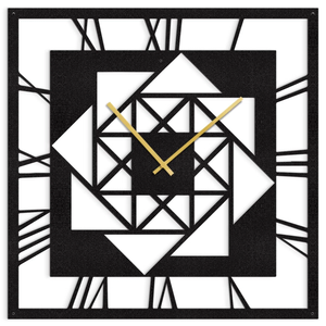 Elegant <b>Metal</b> Wall <b>Clock</b> for Living Room Home Decoration Modern Decorative Wall <b>Clock</b> At Best Price - Product Image 5