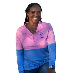 Sudadera de Mujer Jack and Jill de Dos Tonos con Cierre de Cremallera, Logotipo Personalizado Bordado, Bloques de Color, Top Deportivo, Suministro al por Mayor OEM - Product Image 1