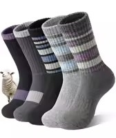Chaussettes hautes à fermeture éclair, rayées noires et beiges, respirantes, tricotées pour adultes, usage décontracté, chaussettes tricotées pour adultes - Product Image 4