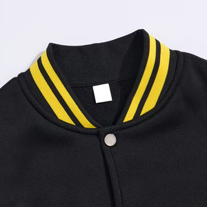 Blouson de baseball décontracté et sportif 2026 avec design color block, vêtement d'extérieur super cool de style américain - Product Image 5