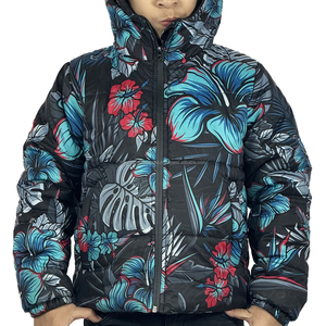 Moda de invierno para niños, ropa de abrigo, chaqueta acolchada ligera cálida, capucha para niños y niñas, por sublimación tela de lona, estilo Parka para hombres - Product Image 5