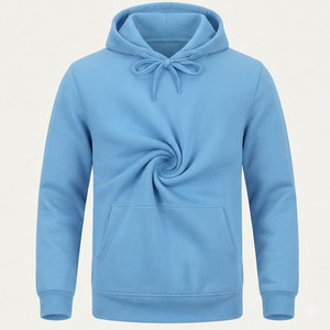 Adjustable Waistband Men's Fitness Tracksuit Kangaroo Pocket <b>Hoodie</b> Zippered Pocket Trouser Cotton Fleece Tracksuit OEM Service - Product Image 6