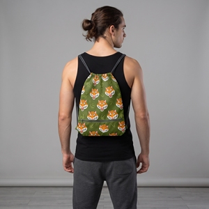 Custom Logo Drawstring Gym Bag Wholesale Fitness Workout Sports <b>Backpack</b> Promotional Drawstring <b>Backpack</b> Bags - Product Image 3