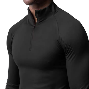 Proveedor de Ropa Deportiva para Interiores y Exteriores, Transpirable, de Secado Rápido, Ropa Deportiva para Gimnasio, Chaqueta con Media Cremallera, Pantalón Estampado o Liso - Product Image 3