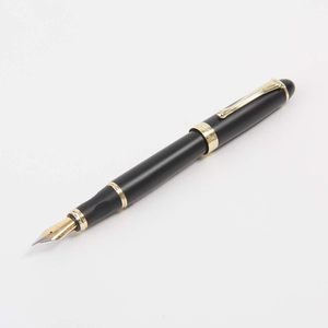 Metal 0.5mm Fountain Pen <b>Set</b> with Gift Box | Custom Logo Business <b>Writing</b> Pen | Corporate Promotional Gift in Blue/Green/Gold - Product Image 1
