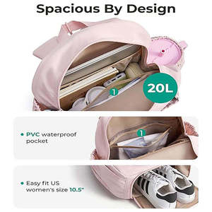 Bolsa de Raquetas Acolchada de Nailon Impermeable de Primera Calidad, con Múltiples Bolsillos, para Tenis y Pickleball, Capacidad de 50-70L, Cierre Personalizable - Product Image 3