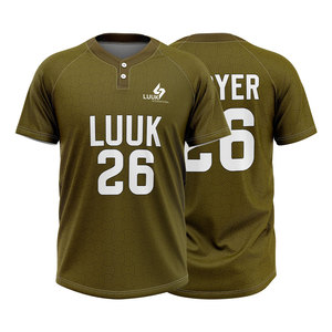 Camiseta de Béisbol para Hombre, Manga Corta, Sublimada, Impresa, Absorbente de Humedad, Corte Regular, Patrón Geométrico para Adultos, Impresión Personalizada - Product Image 6