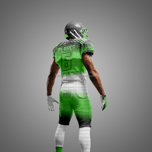 Maillots de football américain personnalisés, maillots d'entraînement vierges, uniformes pour adultes, manches courtes, 100% polyester, respirant, séchage rapide - Product Image 3