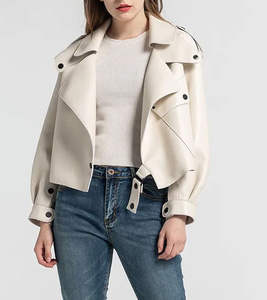 Veste en cuir pour femme, sur mesure, élégante, de haute qualité, disponible en différentes couleurs, à prix avantageux - Product Image 6