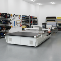 Máquina de corte automático de tela con cuchilla oscilante CNC CE, precio para máquinas de corte de plotter digital de cama plana para prendas de vestir