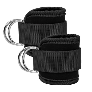 Sangle de musculation personnalisée pour cheville, fabriquée au Pakistan, nouvel équipement de gym, sangles de cheville - Product Image 1