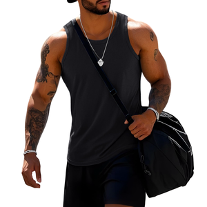 Débardeurs de musculation de haute qualité pour hommes, prix de gros, look décontracté, coupe ajustée, vêtements de sport pour hommes - Product Image 4