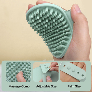 Sac de rangement pliable en plastique pour outils de toilettage, coupe-ongles, peigne anti-puces, kit de toilettage sûr pour animaux de compagnie, pour l'élimination des poils de chat - Product Image 5