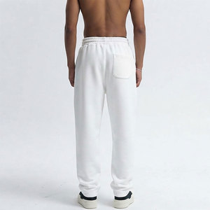 Pantalones Deportivos de Algodón Personalizados para Hombre, Cintura Elástica con Cordón, Estilo Casual, Bolsillos Laterales, Ropa Urbana para Otoño - Product Image 2