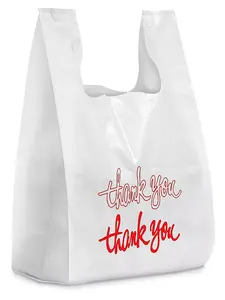 Plastic Vest t-shirt Carrier Bags mainly exported to Europe - Product Image 3