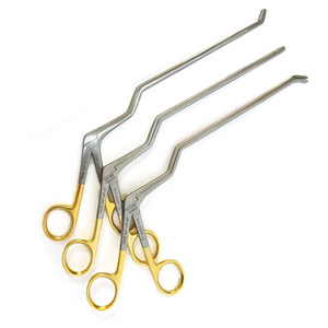 Ensemble de 9 instruments de chirurgie vertébrale Caspar Intervertebral Bayonet Disc Rongeur, en acier inoxydable, certifié CE - Product Image 3