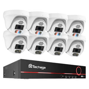Wholesale 5MP POE <b>Dome</b> Security <b>Camera</b> Kit Surveillance System with Person/Vehicle Detection Capability - Product Image 1