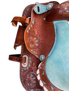Silla de Montar Occidental para Caballo de Primera Calidad Personalizada, Asiento de Cuero Suave, Mejor Precio para Sillas de Montar de Primera Calidad - Product Image 5