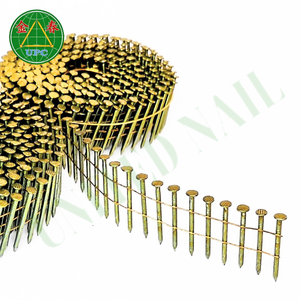 New Item Industrial Coil Pallet <b>Nails</b> 1-3/4" x 0.092 9000pcs Screw Shank Smooth Shank Checkered Head OEM Supplier - Product Image 2
