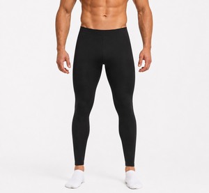 Pantalones de compresión para hombre y mujer, leggings deportivos de cintura alta para correr, entrenamiento atlético, capa base, ropa deportiva OEM - Product Image 5
