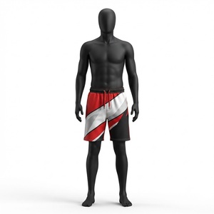 Shorts décontractés tendance pour hommes, de haute qualité, 100% coton, séchage rapide, respirant, fermeture à cordon, streetwear, hip hop, été - Product Image 1