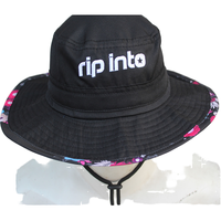 Topi Bucket Denim Bordir Custom Berkualitas Tinggi, Musim Panas, Dewasa, Santai, Travel, Pantai, Memancing, Bersepeda, 100% Katun