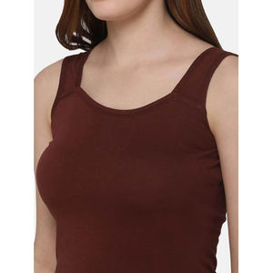 Women's Solid Color Knitted Tank <b>Top</b> Scoop Neck Casual Sleeveless <b>Tops</b> - Product Image 5