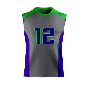 Conjunto de Uniforme de Fútbol Americano Sublimado de Alta Calidad, Impreso en Tela 100% Poliéster, Personalizado de Fábrica para Adultos, 7 contra 7 - Product Image 3