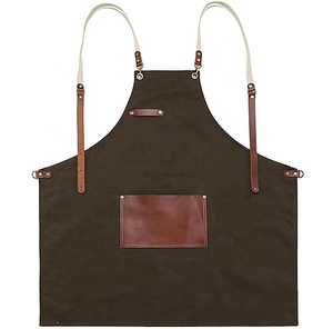 Delantal de soldadura de construcción robusta para tareas diarias de fabricación y reparación en taller, delantal de soldadura con bolsillos de almacenamiento para herramientas y taller - Product Image 6