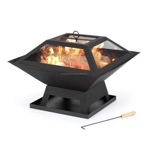 "Black <b>Iron</b> Forge" Classic Deep Bowl <b>Fire</b> <b>Pit</b>, Hand-Welded - Product Image 5