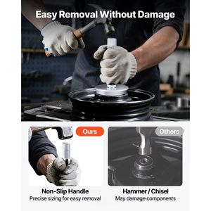 Kit Pressa Cuscinetti Rinforzato da 10 Pezzi con Attrezzi per Guarnizioni e Boccole, Inclusi 9 Boccole e Asta di Manovra - Product Image 4