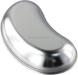 Bandeja renal de acero inoxidable de 12 pulgadas con acabado médico pulido liso, reutilizable, autoclavable manualmente, grado hospitalario, para vómitos médicos - Product Image 4