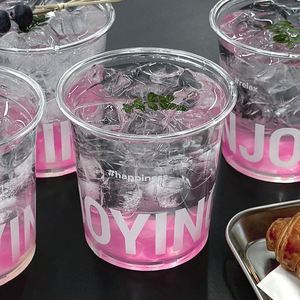 Vasos Desechables Transparentes de 18 oz (520 ml) con Logotipo Personalizado, Ecológicos, Resistentes, de PET de 98 mm, con Tapas para Café, Jugo, Vino, Whisky, Vodka - Product Image 4
