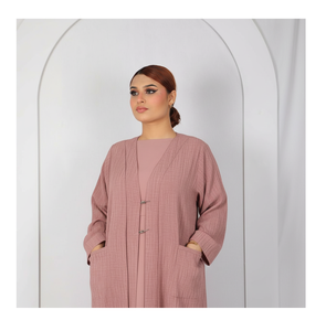 Abaya Larga para Mujer, Ligera, Transpirable, Elegante, Premium, Último Modelo, en Oferta - Product Image 1