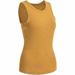 Débardeur ajusté jaune moutarde pour femme 2026 – Gilet décontracté et doux pour l'été, le yoga, la gym, l'entraînement et le quotidien - Product Image 4