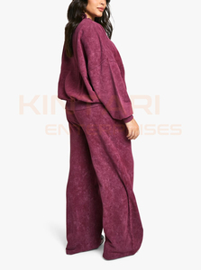 Conjunto Deportivo de Dos Piezas para Mujer al por Mayor con Chaqueta de Cremallera Completa y Pantalones Jogger, Ropa Deportiva Informal para Tiendas Minoristas y Compradores al por Mayor - Product Image 4