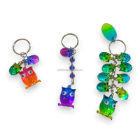 Llaveros de Acrílico con Diseño de Búho Pequeño, Impresión UV 3D, Duraderos, Recuerdos, Regalos