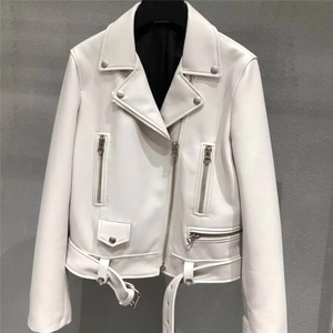 Chaqueta de Cuero de Moda para Mujer de Alta Calidad, Cuero Original, Talla Personalizada, Chaqueta de Venta Caliente para Mujer - Product Image 6