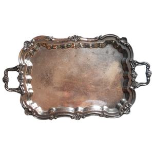 Design Antique Grand Plateau de Service Rectangulaire en Laiton Fast Food & Resort Utilisation Fournitures en Gros - Product Image 1