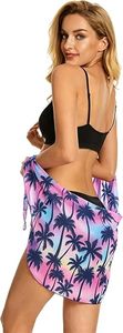Pareo de Playa con Borlas Estilo Tropical para Mujer, Traje de Baño - Product Image 2
