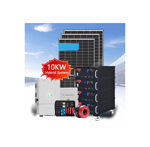 Sistema Solar Híbrido Fuera de la Red, Kit Completo de 3KW, 5KW, 8KW, 10KW, 12KW, 15KW, 20KW, 30KW con Paneles de 550W y Batería de Ciclo Profundo - Product Image 3