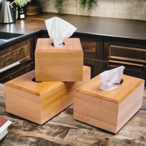 Cajas de pañuelos de bambú de alta calidad Color natural 12x12x9 cm 16x13x9 cm 23x13x9 cm Tipo 1 Hecho en Vietnam - Product Image 5